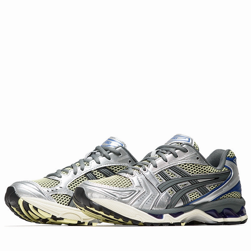 Quick Fit Green Lane Asics Gel-Kayano 14 - Soft Yellow/Asics Blue
