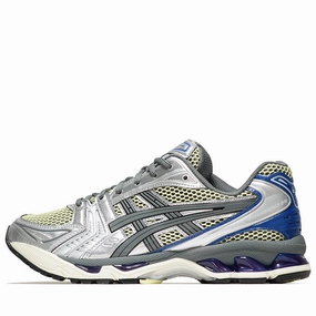 Asics Gel-Kayano 14 - Soft Yellow/Asics Blue Elite Style Hold Sure