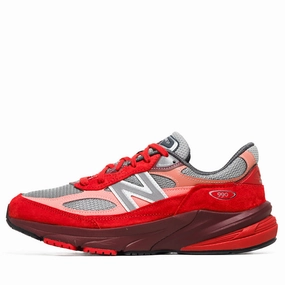 New Balance Made In USA 990v6 - Molten Lava/Monarch Burgundy Soft Pace