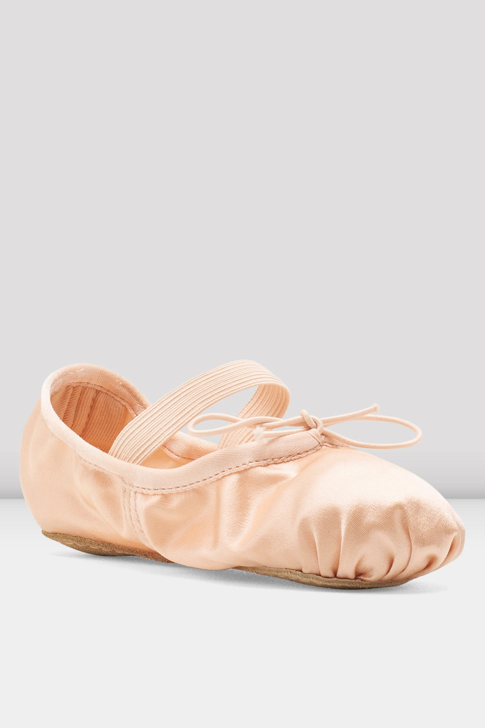 Childrens Stretch Satin Ballet Shoes Impact Reduction