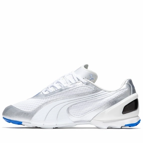 Puma V-S1 Metallic - White/Silver True Pace
