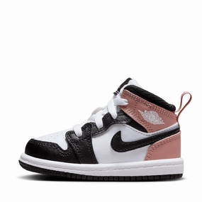 Jordan 1 Mid (TD) - White/Rust Pink Tokyo Trend Look Good
