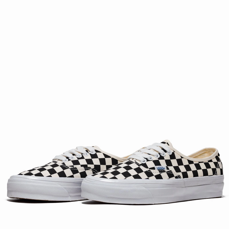 Vans Authentic Reissue 44 - Checkerboard Black/Off White Business Trip Wide Path Lane