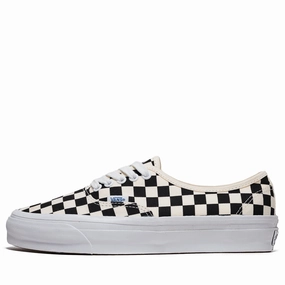 Foot Guard Cushioned Insole Vans Authentic Reissue 44 - Checkerboard Black/Off White