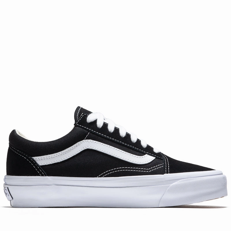 light texture Vans Old Skool 36 LX - Black/White