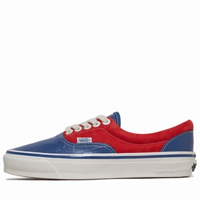 Classic Leather Vans OTW Era 95 Vibram - Navy/Red Patent