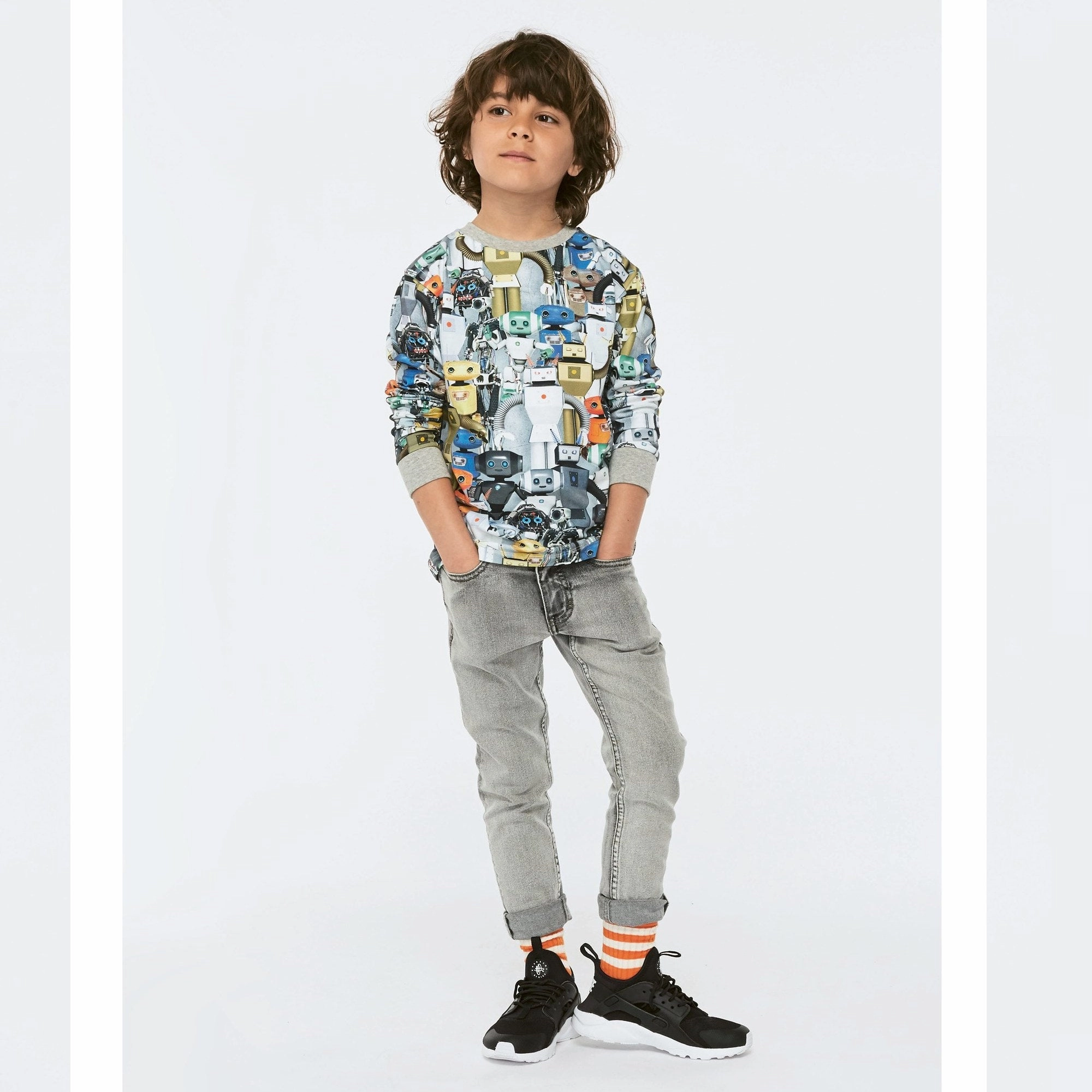 absorbent Formal kids' wear Molo Kids Boy's Rai Knit T-shirts