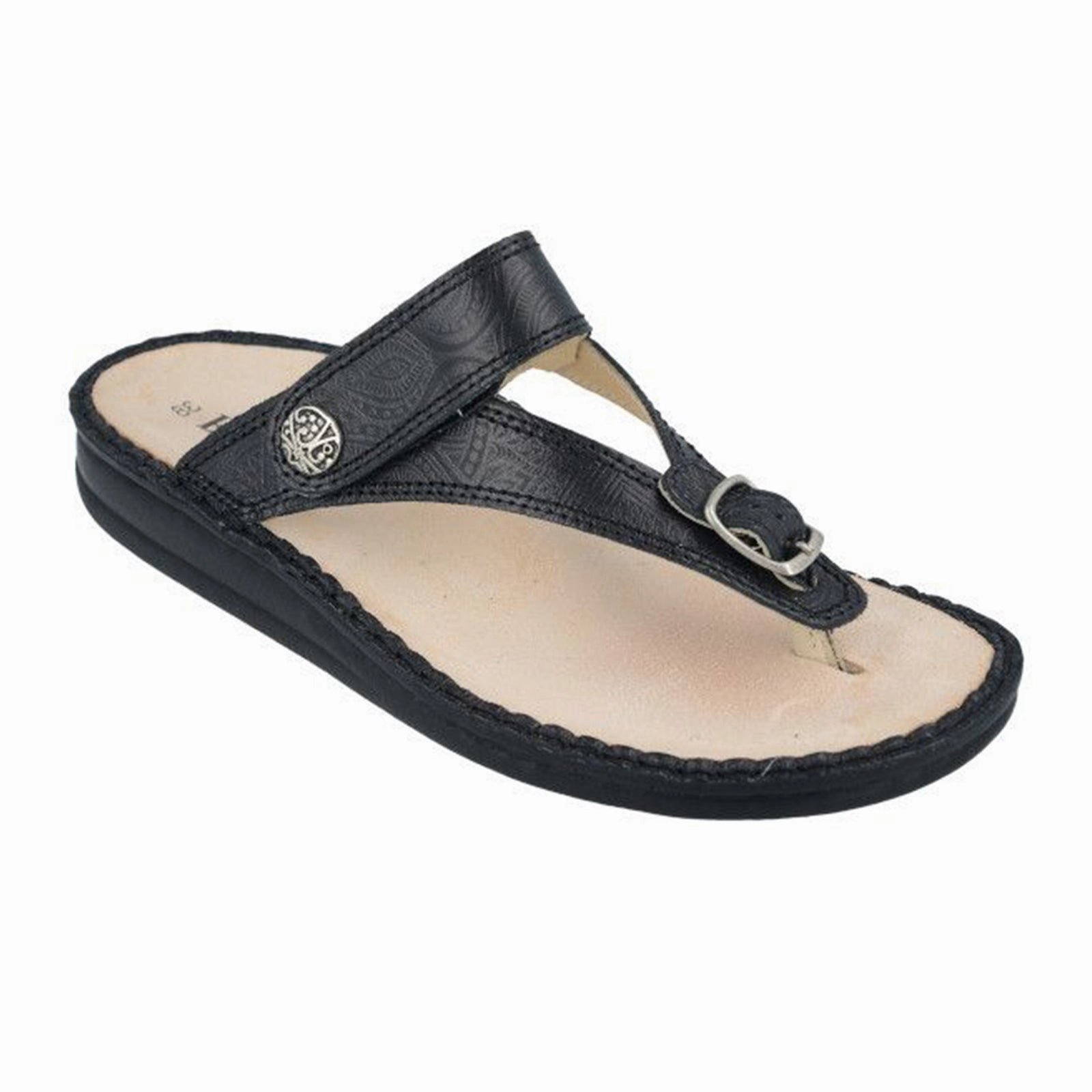 Finn Comfort Alexandria Sandal (Women) - Schwarz Arabesque Sporty Comfort