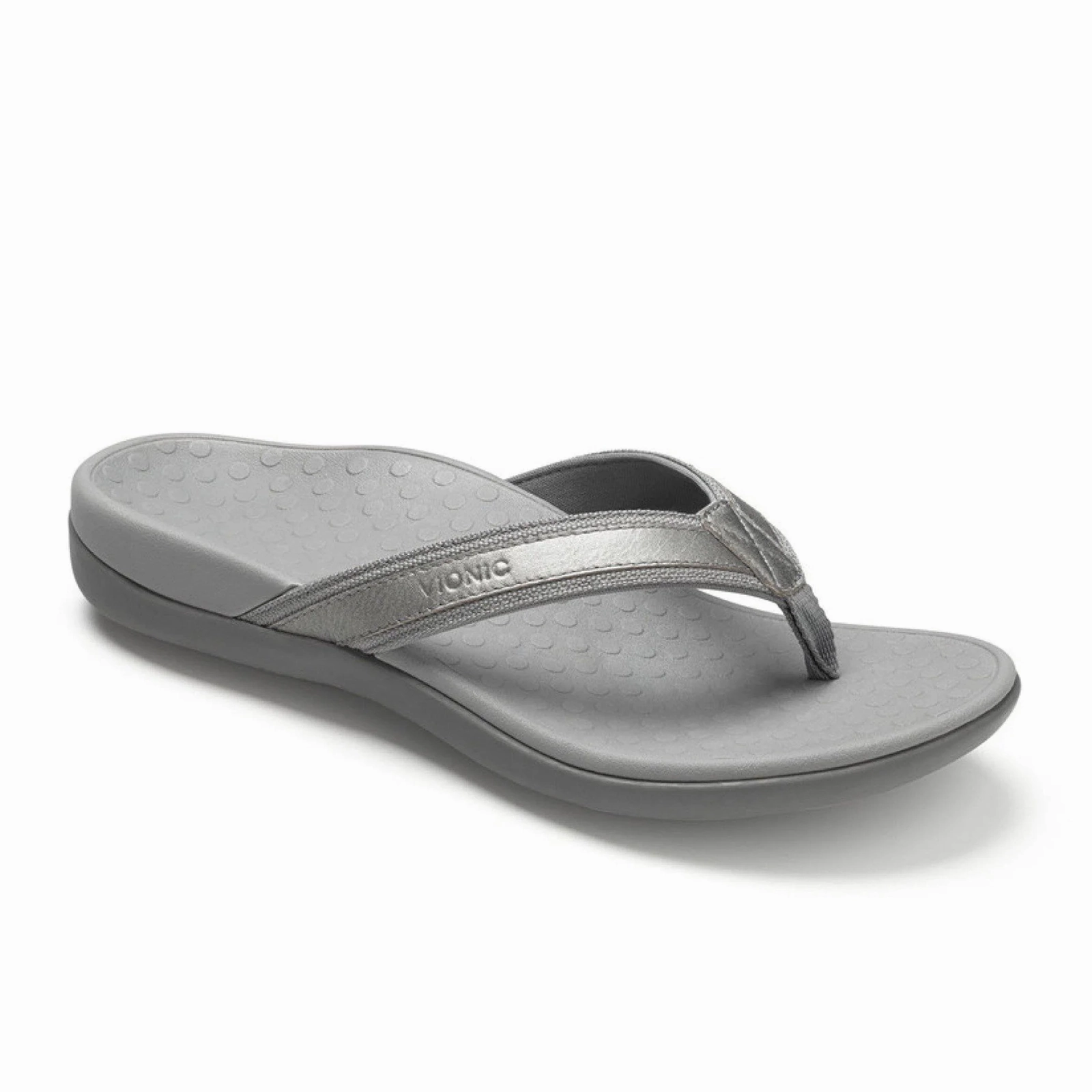 Instant Step Fit Vionic Tide Sandal (Women) - Pewter Metallic