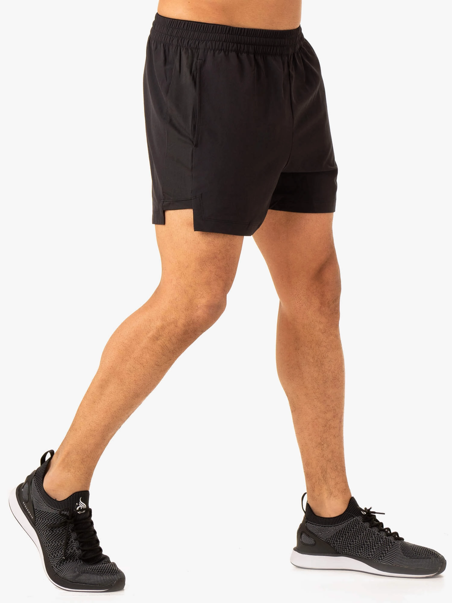 Vital Gym Short - Faded Black Outdoor Vibe