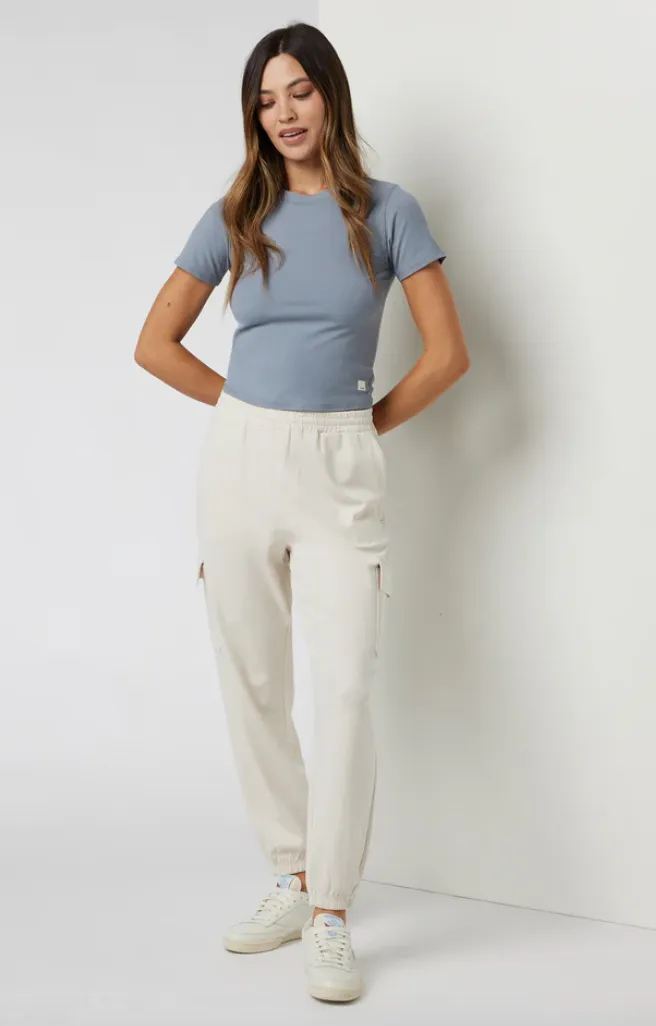 W Boyfriend Cargo Jogger FourWayStretch Practical Fit