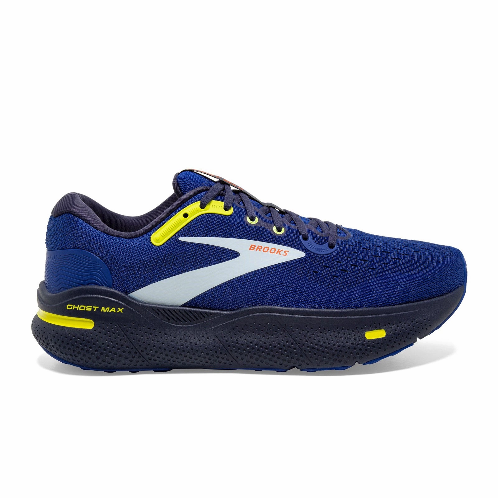 Brooks Ghost Max Running Shoe (Men) - Surf The Web/Peacoat/Sulphur Style Safe