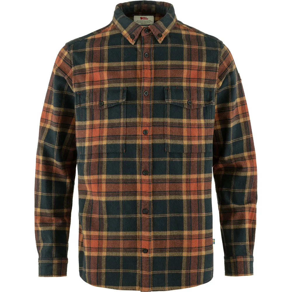Twill Weave Comfortable Layer Men's Ovik Twill Shirt