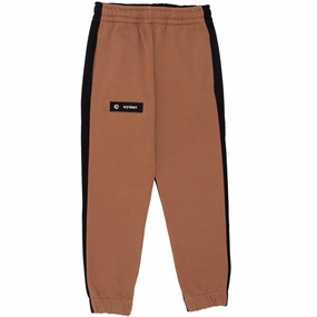 Upcycled Wynken Kids Panel Pocket Pant in Brun / Black / Navy