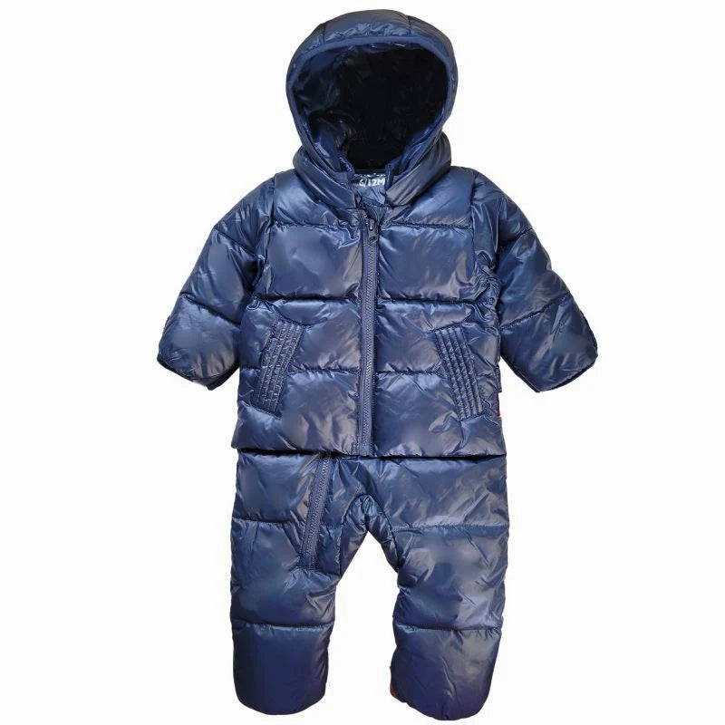 ADD Baby Down Jacket & Snowsuit   Rremovable Mittens/Socks - 6M Elementary school kids' outfits Ombre colored kids' wear