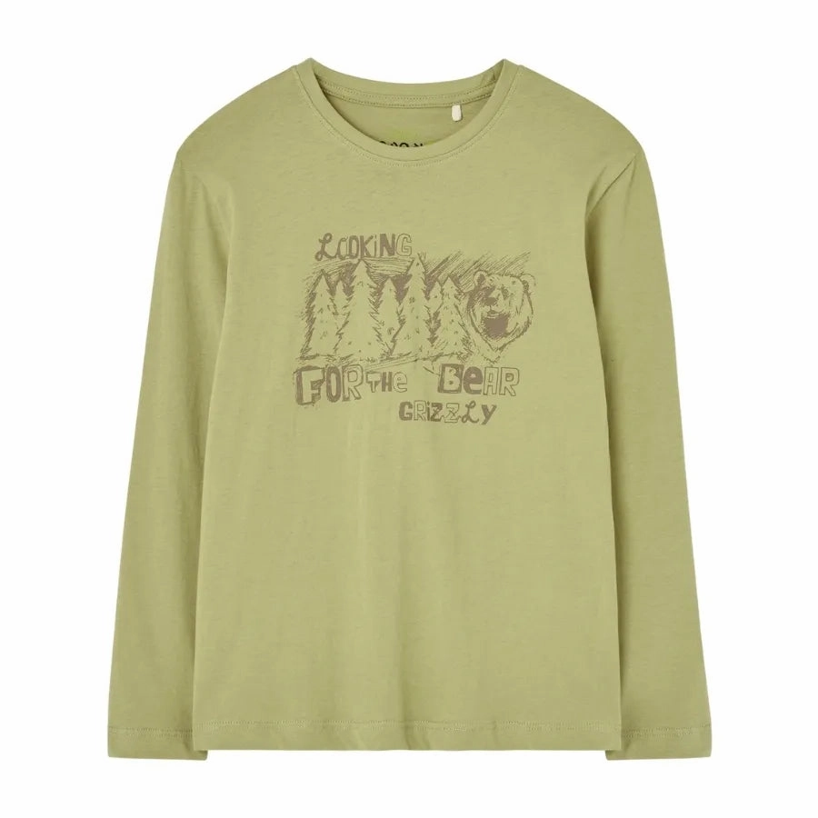 Fashionable Losan Kids "Looking For the Bear Grizzly" T-Shirt - 6Y