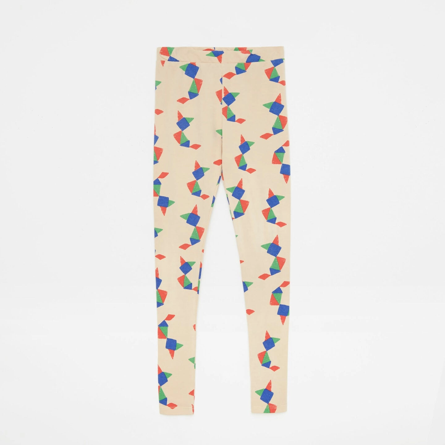 Autumn kids' outfits School - wear WEEKEND HOUSE KIDS Tangram Leggings - Sand - 2Y