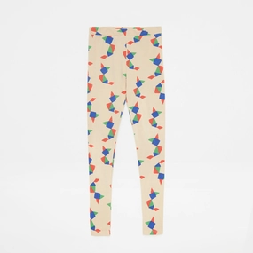 Animal print clothes for children WEEKEND HOUSE KIDS Tangram Leggings - Sand - 2Y