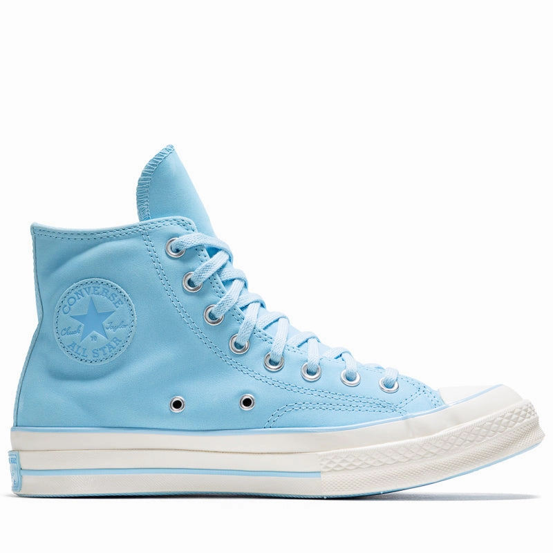 Doctor Approved Hook And Loop SHAI x Converse Chuck 70 Hi - True Sky/Light Blue