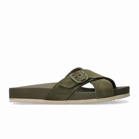 Mephisto Kennie Slide Sandal (Women) - Loden Sandvel Indoor Use Durable Footwear
