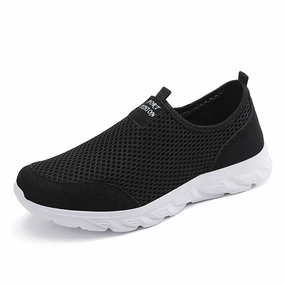 cycling - style MAEDEF Fashion Breathable Men Casual Shoes Lightweight Outdoor Walking Shoe Non-slip Men's Sneakers Slip on Comfortable Footwear