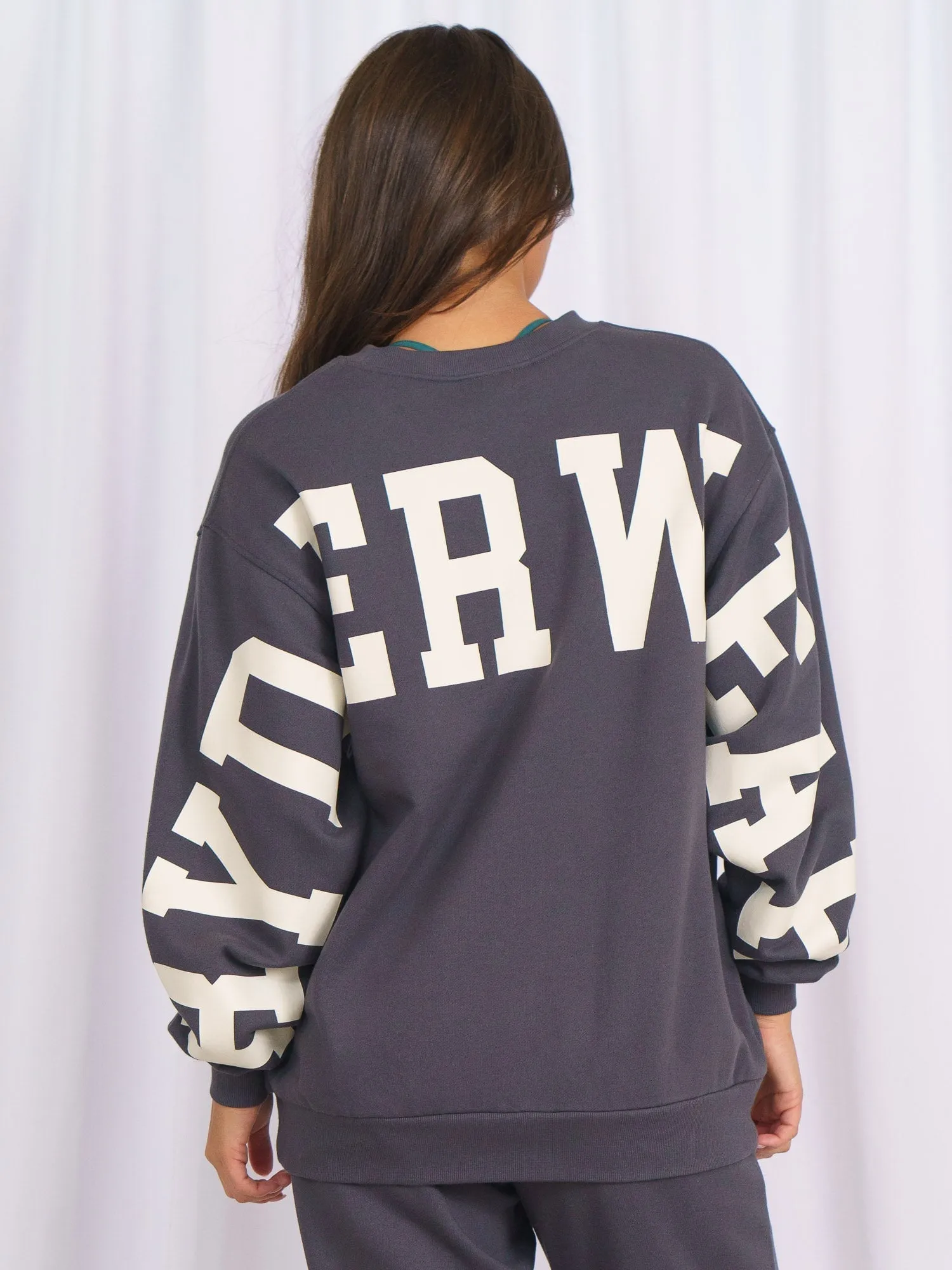 Unisex Collegiate Sweater - Charcoal Ideal Respect