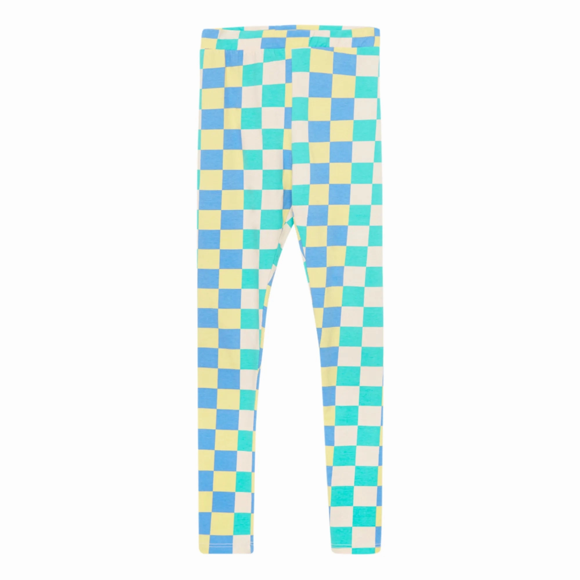 Plus - size Unisex kids' clothing Weekend House Girls Chess Organic Cotton Leggings - Green - 2Y