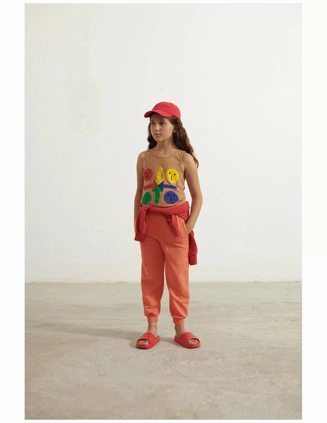 Weekend House Kids Parchis Tank Top - Camel 5-6Y Lightweight kids' outfits Organza