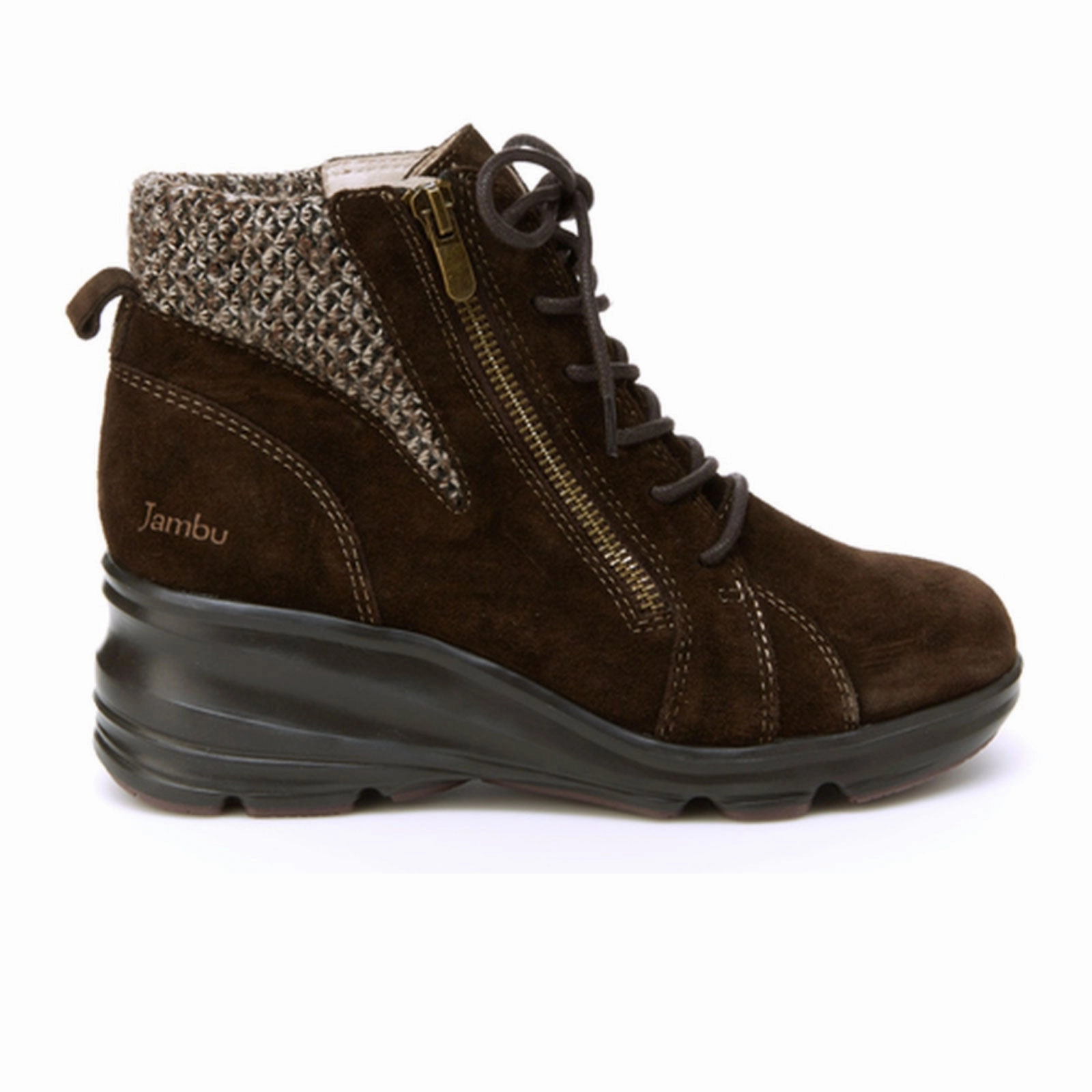 Firm Steps Premium Fit Jambu Stella Water Resistant Ankle Boot (Women) - Dark Brown