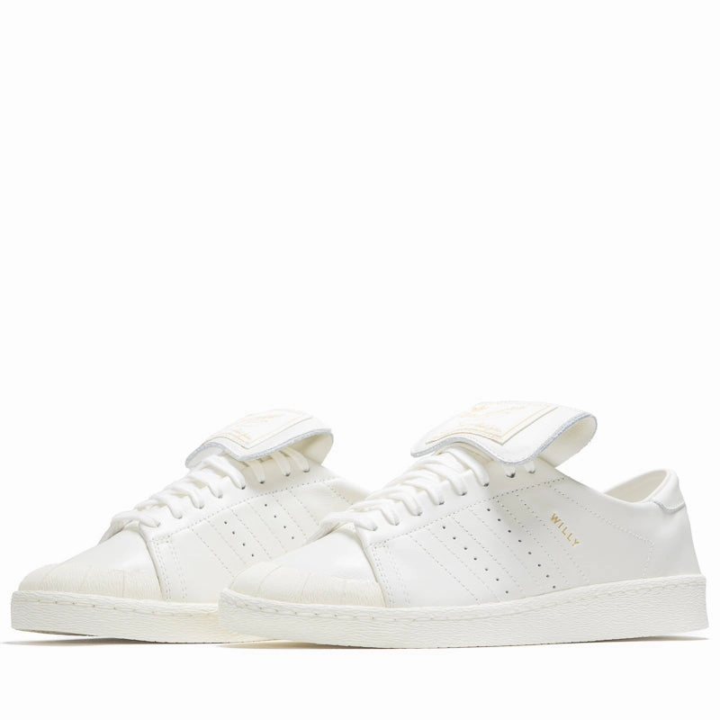 Willy Chavarria x Adidas Jabbar Low - Off White/Gold Metallic Trend Sprint Commute Easy