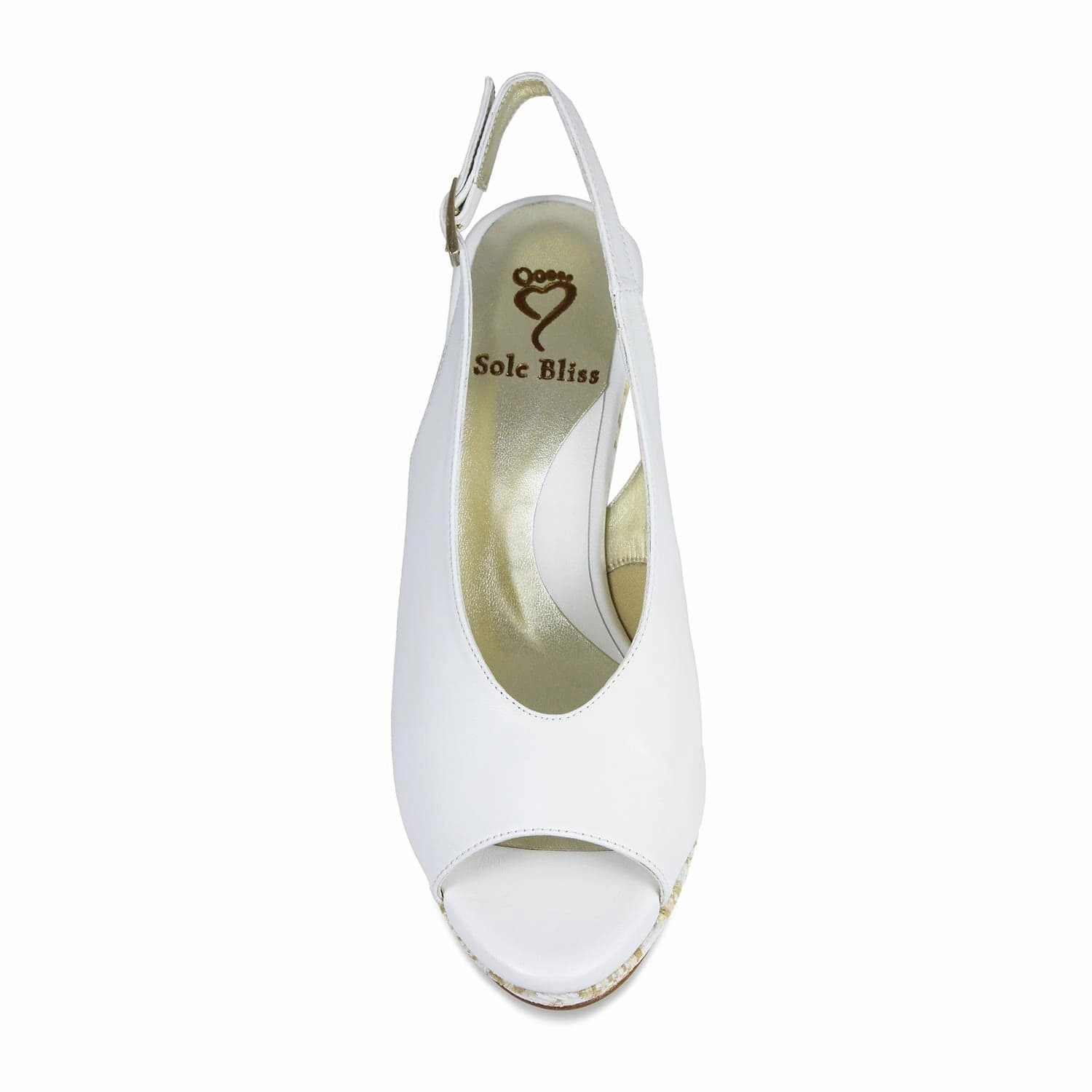 Winnie: White Leather & Raffia Stylish Support All terrain