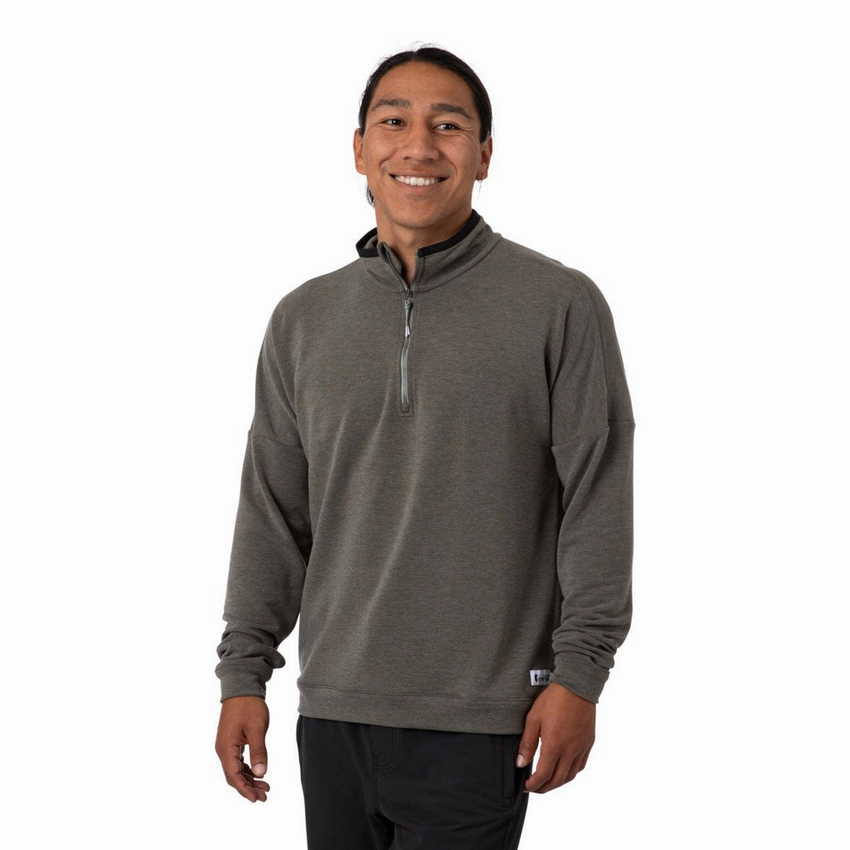 Men's Lozano 1/4 Zip Fleece Under Layer Trendy Look