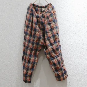 Women Loose Cotton Linen Pants Stretch Support Fit SmoothZipClosure