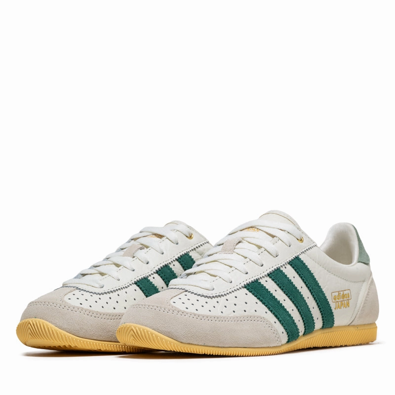 Long Stroll Women's Adidas Japan - Off White/Collegiate Green
