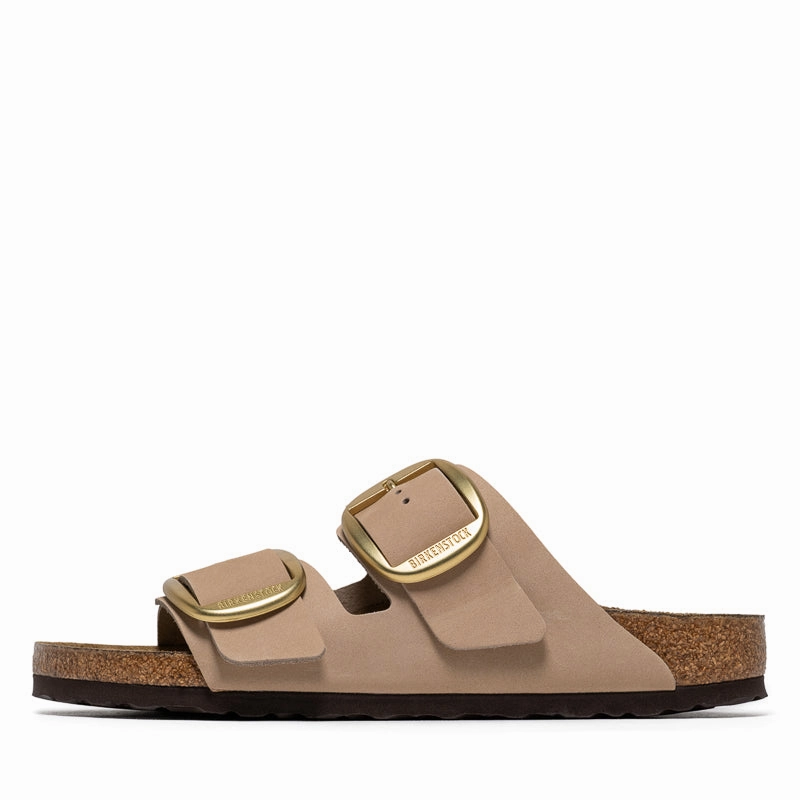 Women's Birkenstock Arizona Big Buckle  - Sandcastle Commuter Look