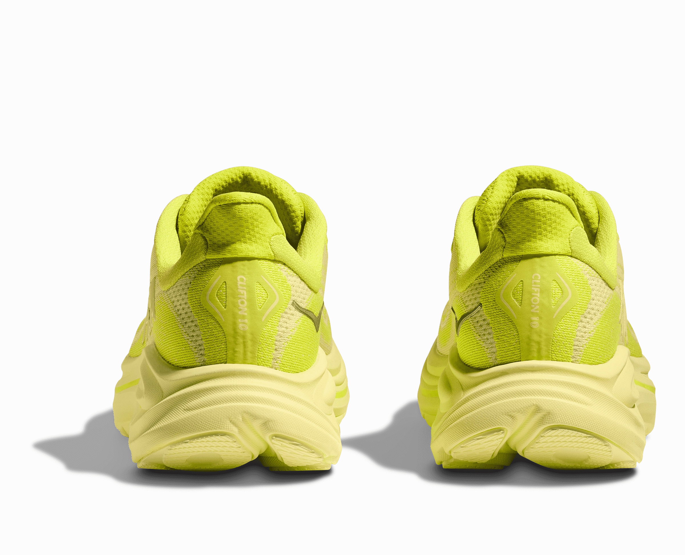 Outsole curvature encourages natural gait cycles Tread Design Women's Clifton 10