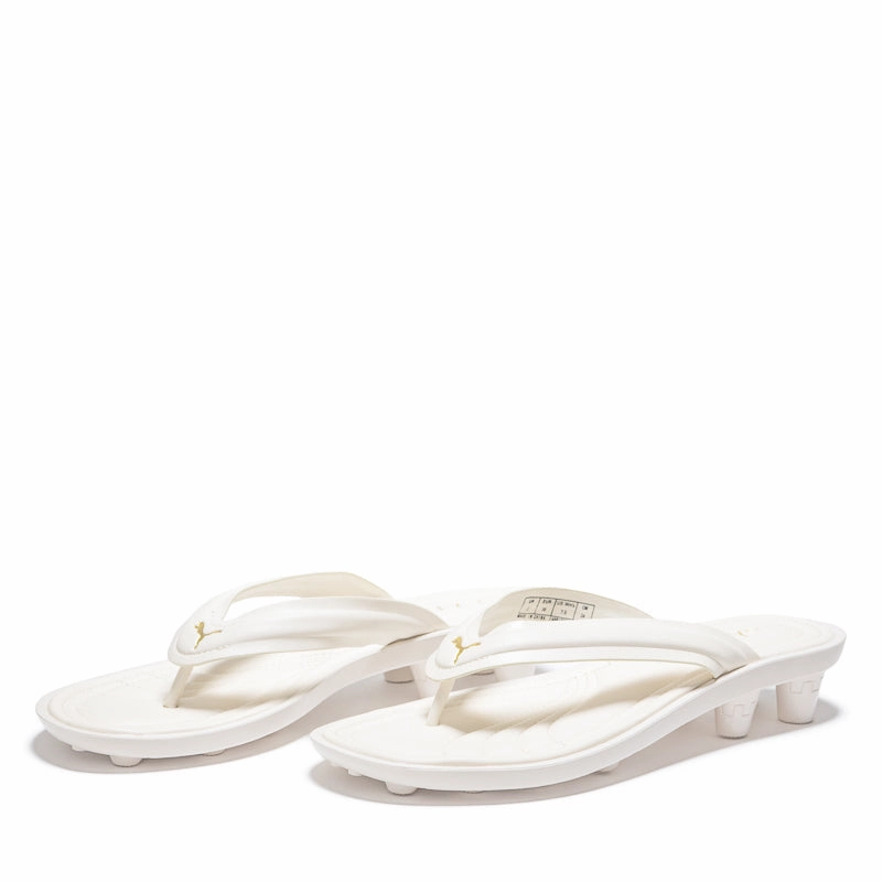 Women's Fenty x Puma Cat Cleat L - Alpine Snow/Gold Step Smooth slow life