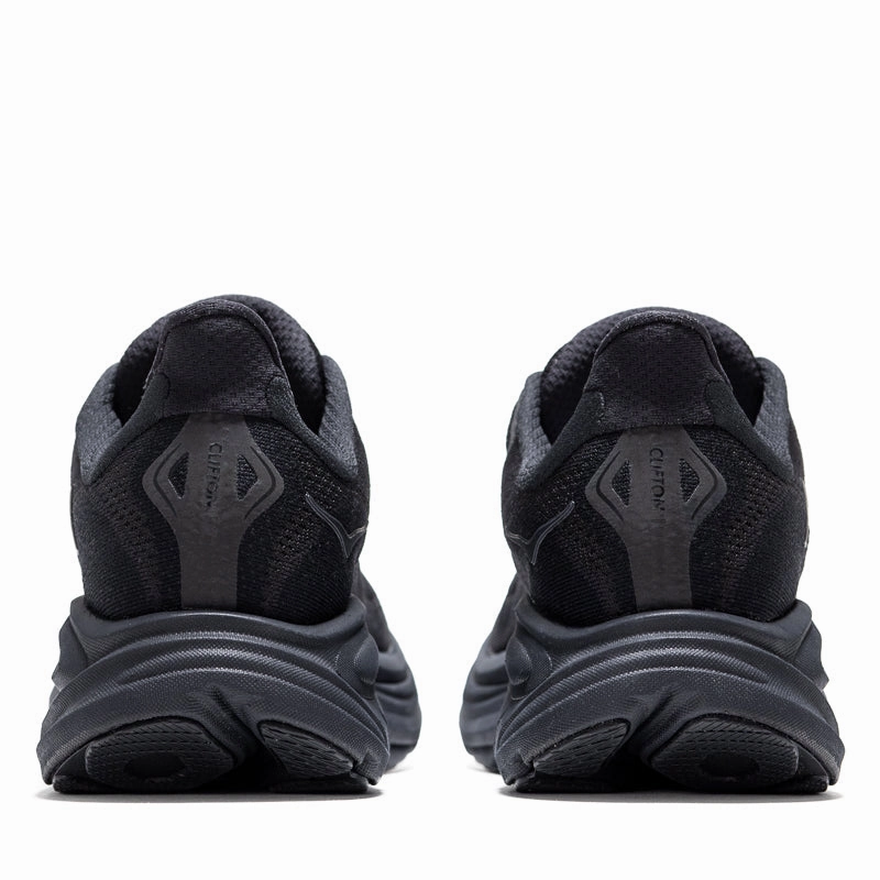 Women's Hoka Clifton 10 - Black/Black Fashionable Slip-ons slim fit