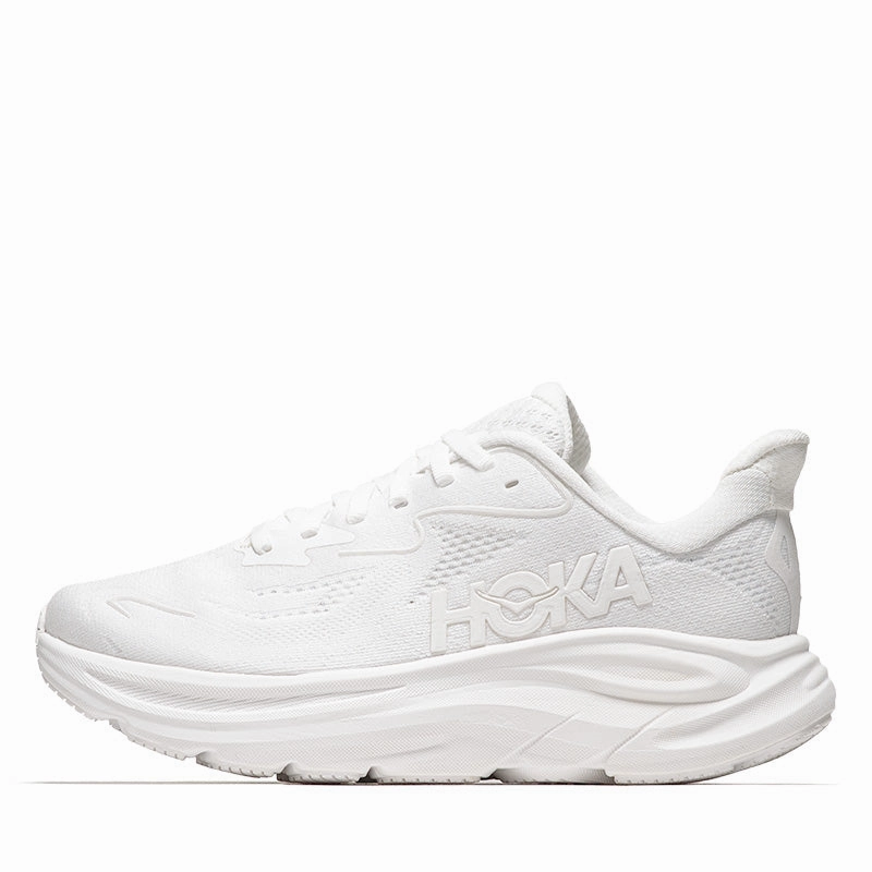 Women's Hoka Clifton 10 - White/White Open Square