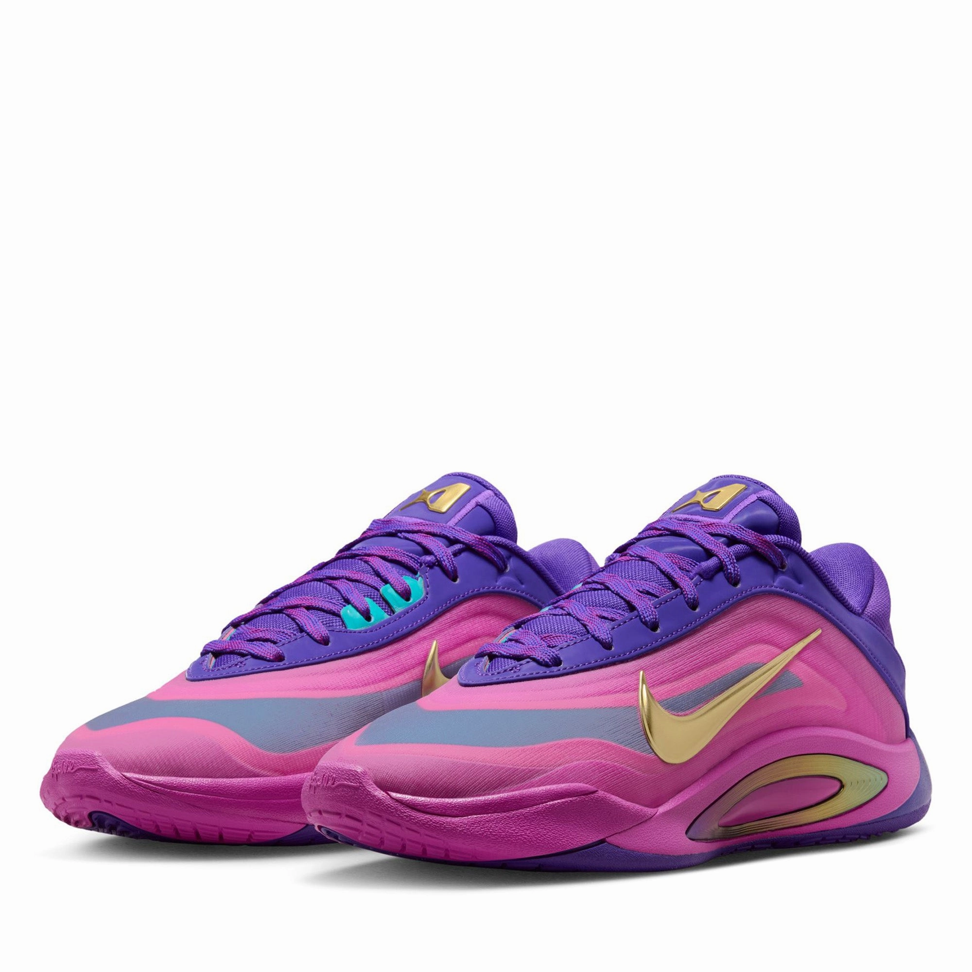Women's Nike A'One - Fierce Purple/Metallic Gold Versatile design shoes