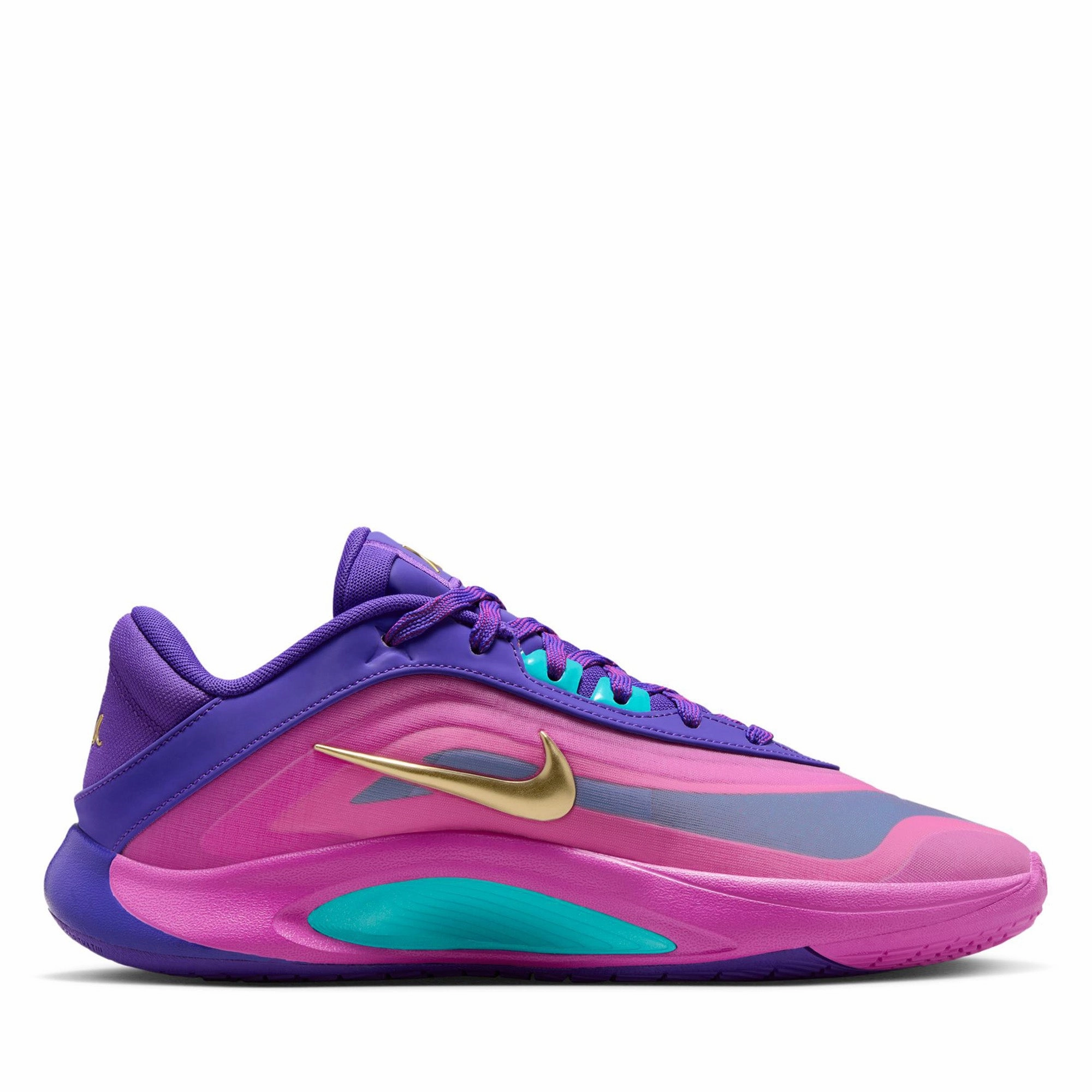 Women's Nike A'One - Fierce Purple/Metallic Gold Light Move Even Step