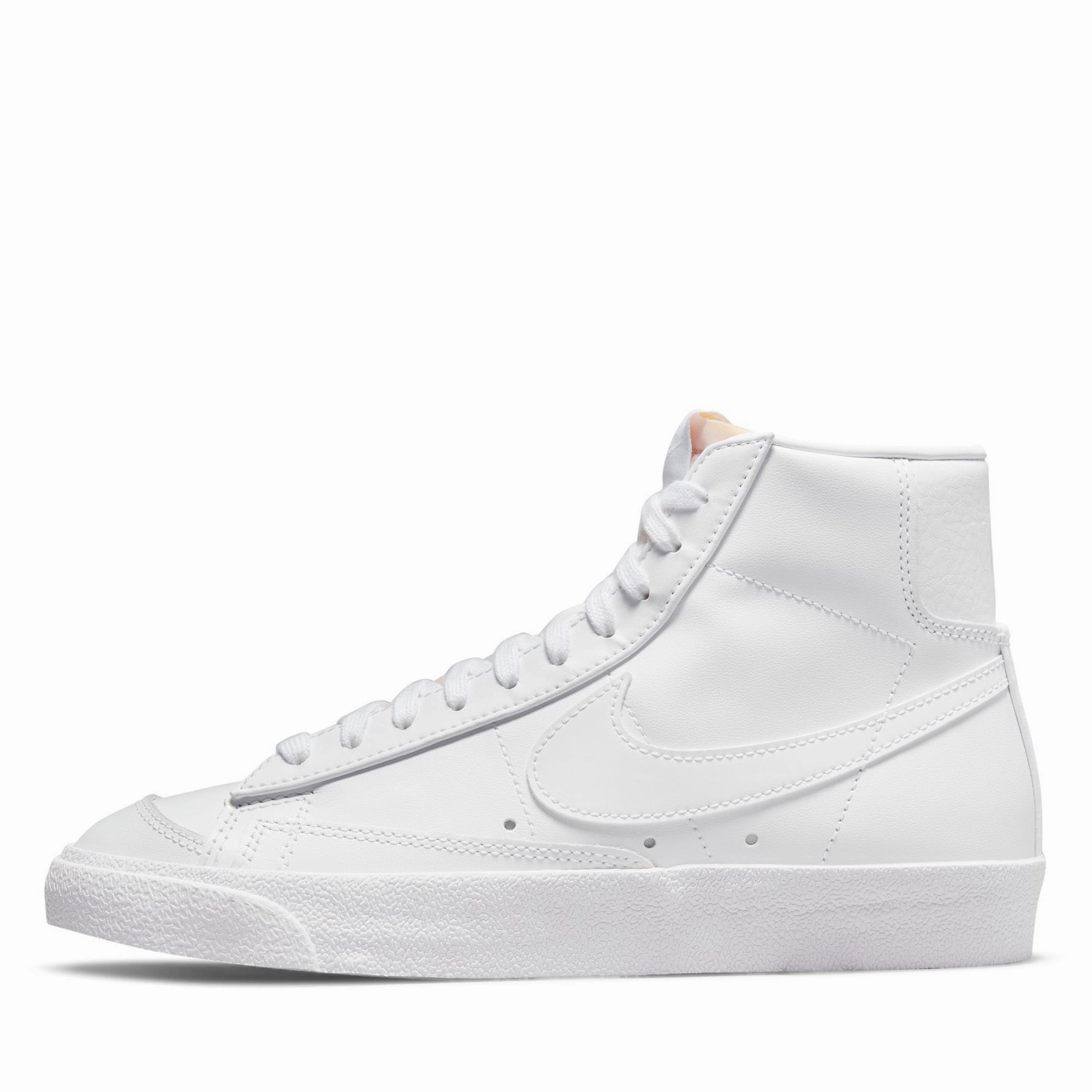 Classic Casual Shoes Women's Nike Blazer Mid '77 - White/White
