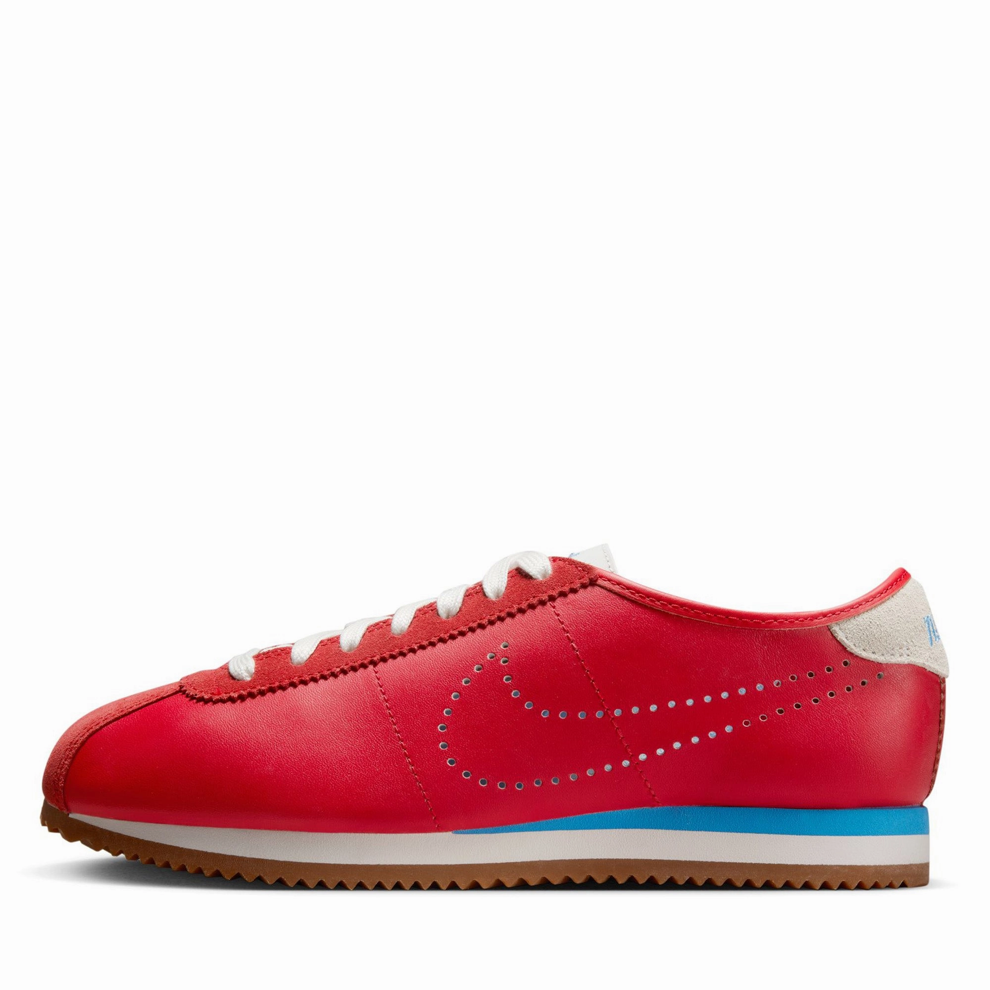 Women's Nike Cortez Leather - University Red/University Blue Open Power