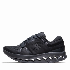 Women's On Cloudsurfer 2 - Black/Black Elegant Flat