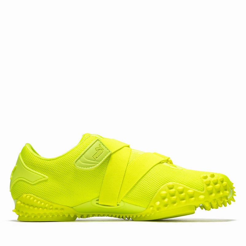 Toe Firm Versatile Walking Shoes Women's Puma Mostro Ecstasy - Electric Lime