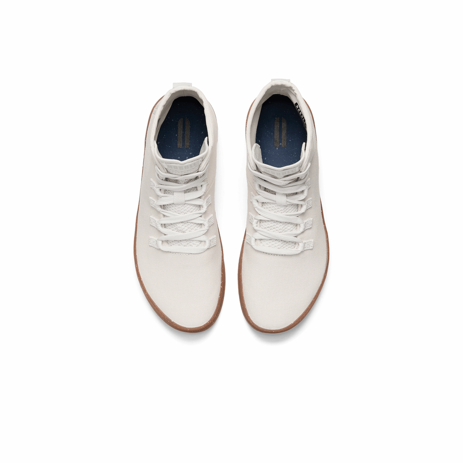 thin heel Women's Recs Canvas High-Top