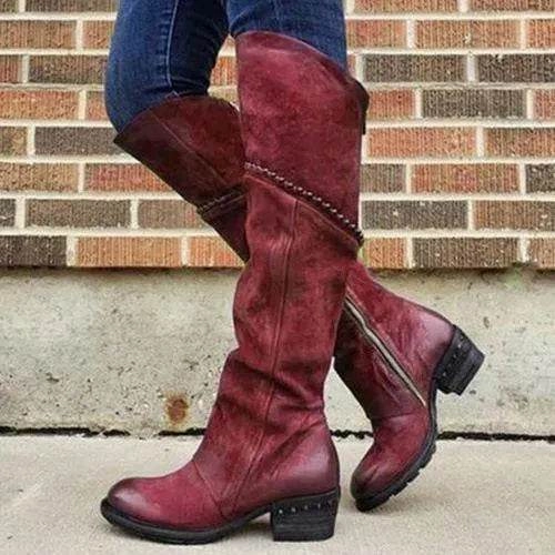 Women's Round Head European And American Martin Shoes Ice Safe Frost resistant