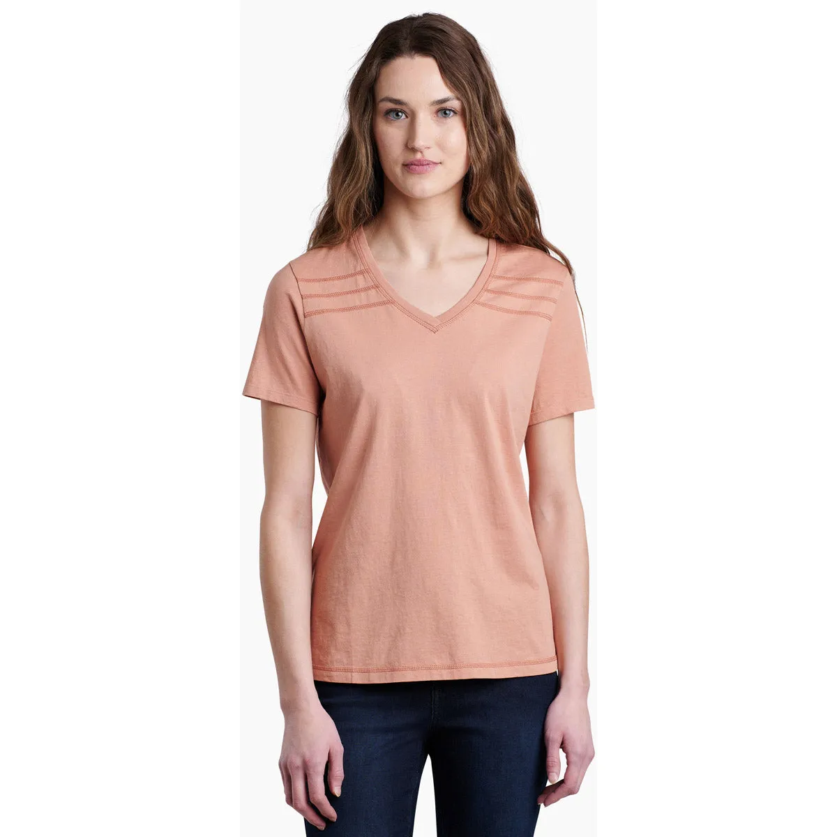 Women's Arabella V-neck SS OrganicCotton