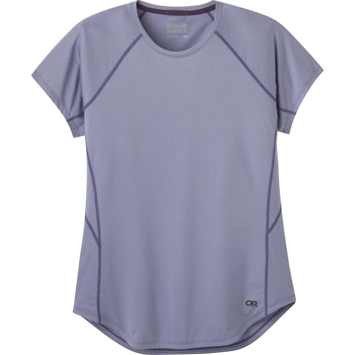 Wrinkle Resistant Textile AntiPillingFinish Women's Argon S/S Tee
