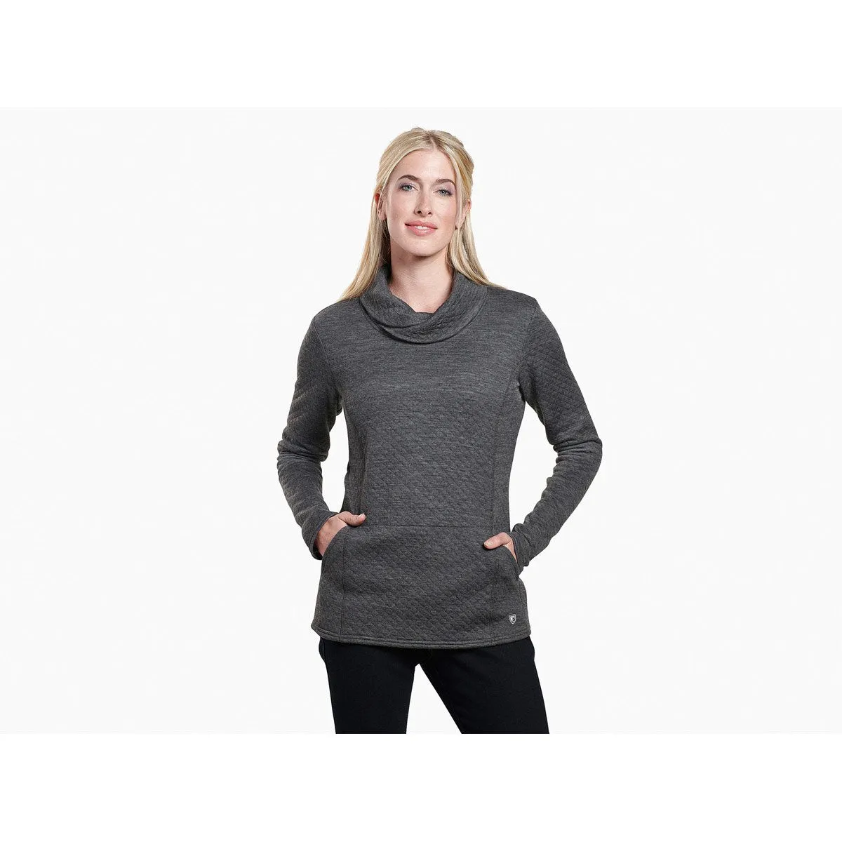 Trendy Knit Breathable mesh panel Women's Athena Pullover